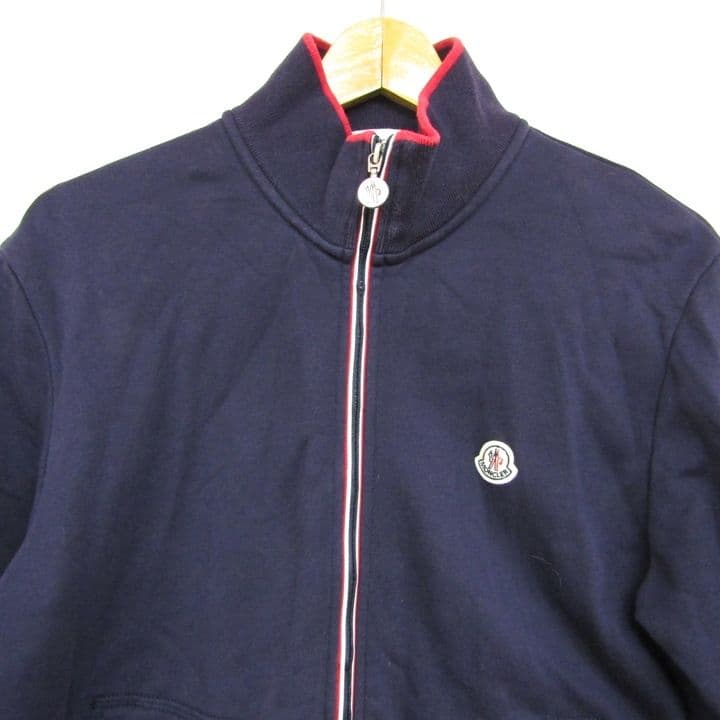 モンクレール ジャンパー ジャージ Lサイズ ジップアップ ネイビー カジュアル