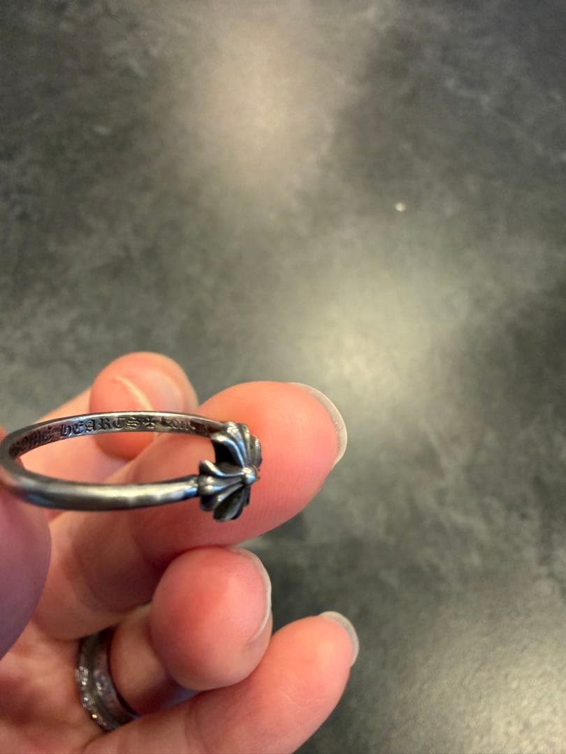 クロムハーツピンキーリング