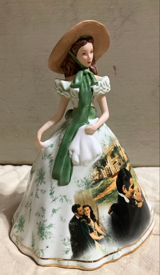 風と共に去りぬ スカーレット ロマンティック陶器フィギュア