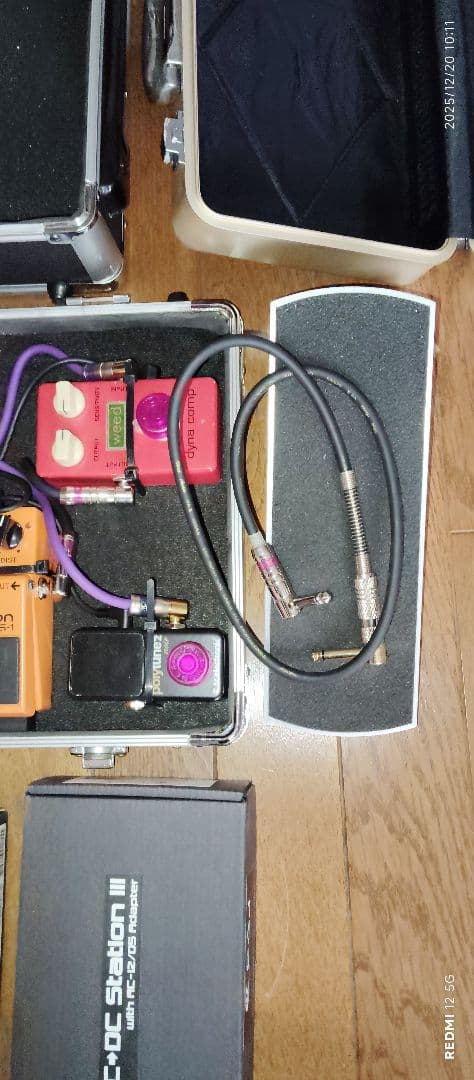 ギターエフェクターセット ハードケース付き