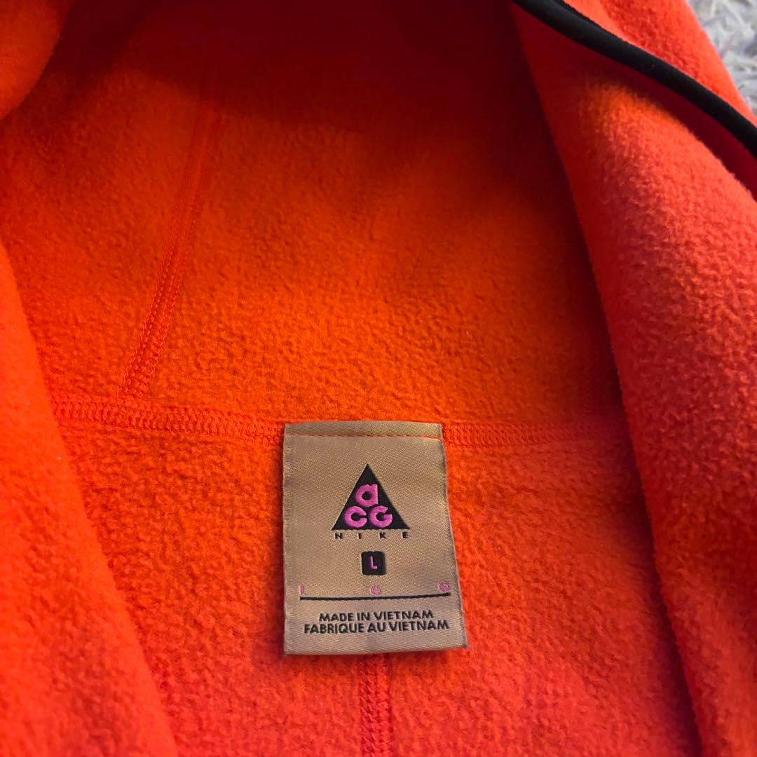 ヒ*ノ様 NIKE ACG アノラックパーカー　美品　フリースジャケット　短丈