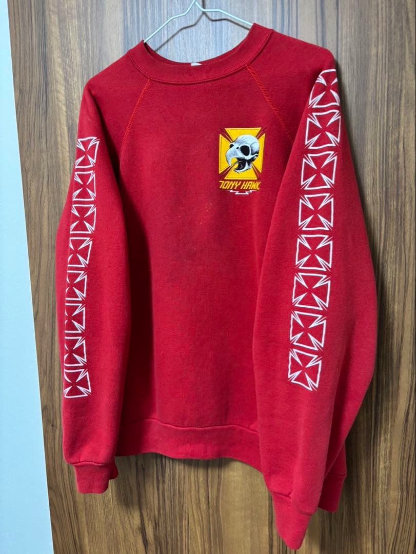 レア☆ パウエルペラルタ　トニーホーク 80　袖プリ　ゴールデンサイズXL