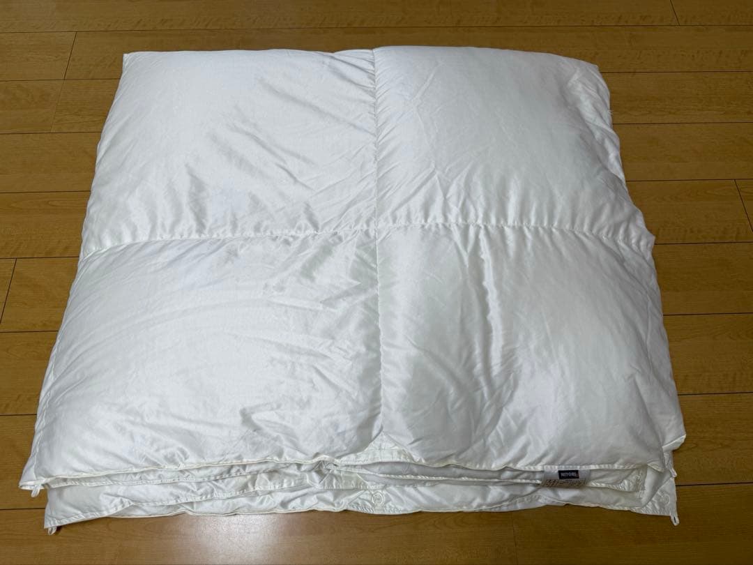 ニトリ 羽毛布団 ダブルサイズ