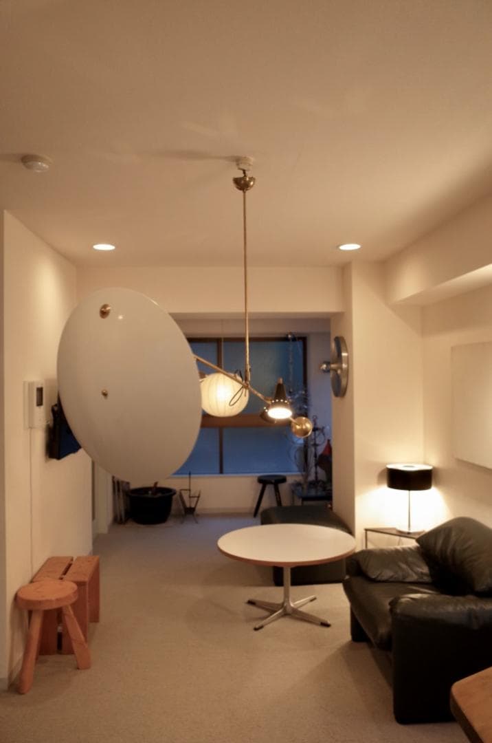 ミッドセンチュリー スティルノボ シャンデリア アンティーク イタリア 真鍮