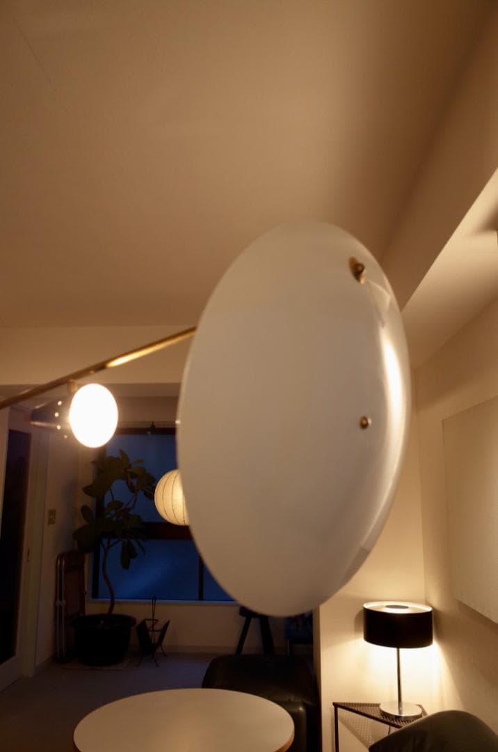 ミッドセンチュリー スティルノボ シャンデリア アンティーク イタリア 真鍮