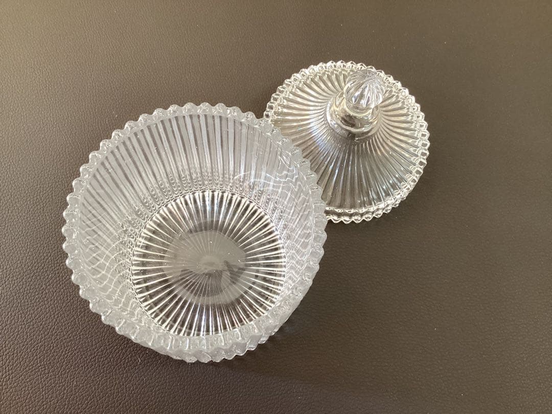 リブデザイン ガラス保存容器 8個セット　キャニスター