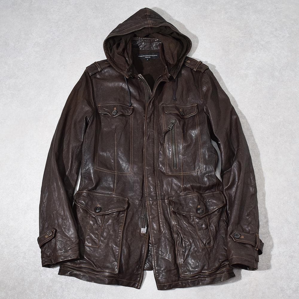MARCELLO PAMPALONI M-65 バッファローレザージャケット