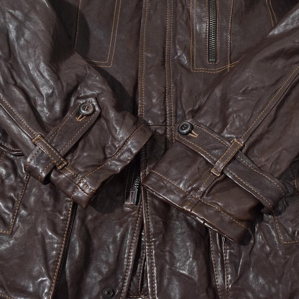 MARCELLO PAMPALONI M-65 バッファローレザージャケット