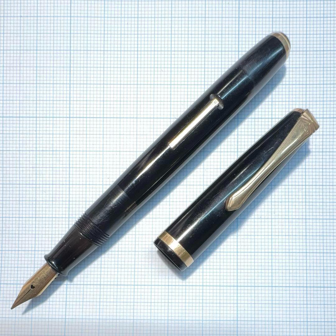 ヴィンテージ パイロット 万年筆 1号 14K F Flex 整備品 日本製