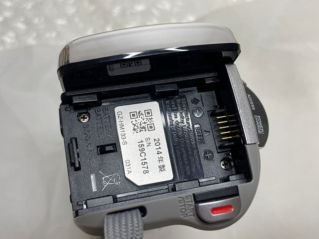 【動作確認済】JVC Everio GZ-HM133-S 本体 箱 付属品