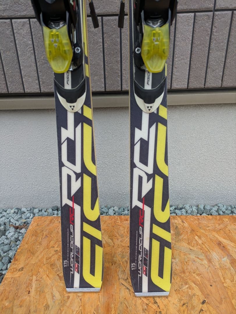 FISCHER RC4　WORLDCUP スキー板 175cm R17 GS