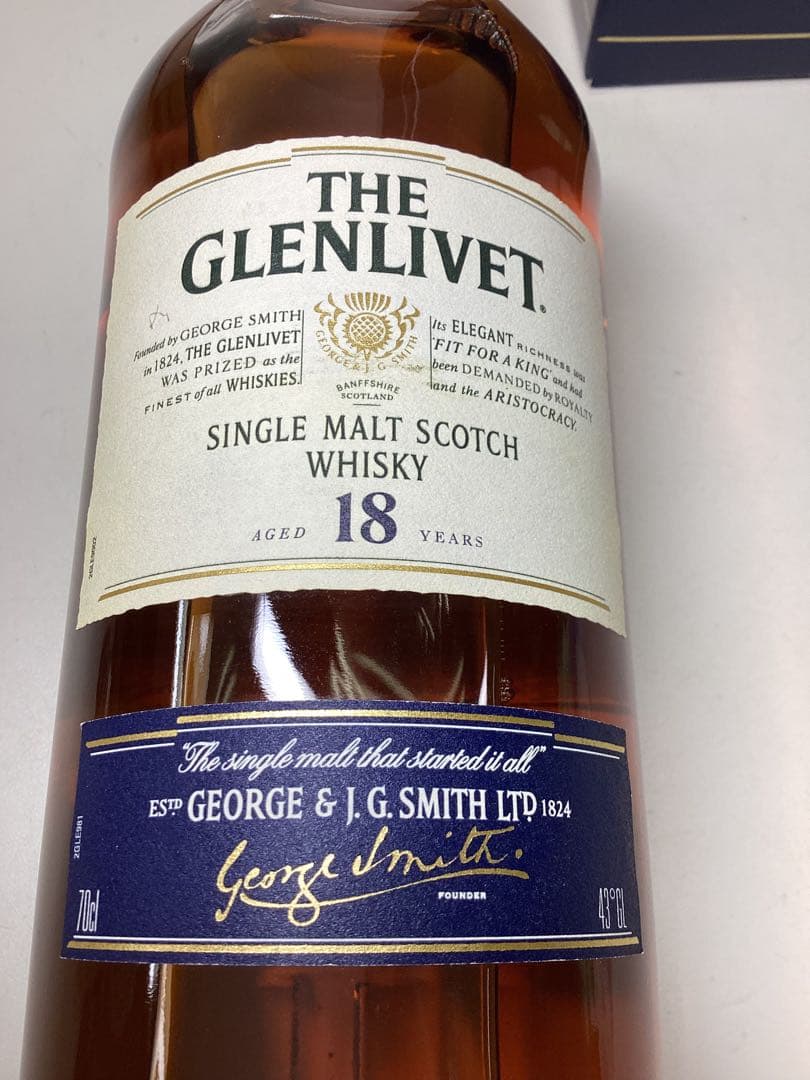 や*う様 THE GLENLIVET 18年 シングルモルトウイスキー 700m