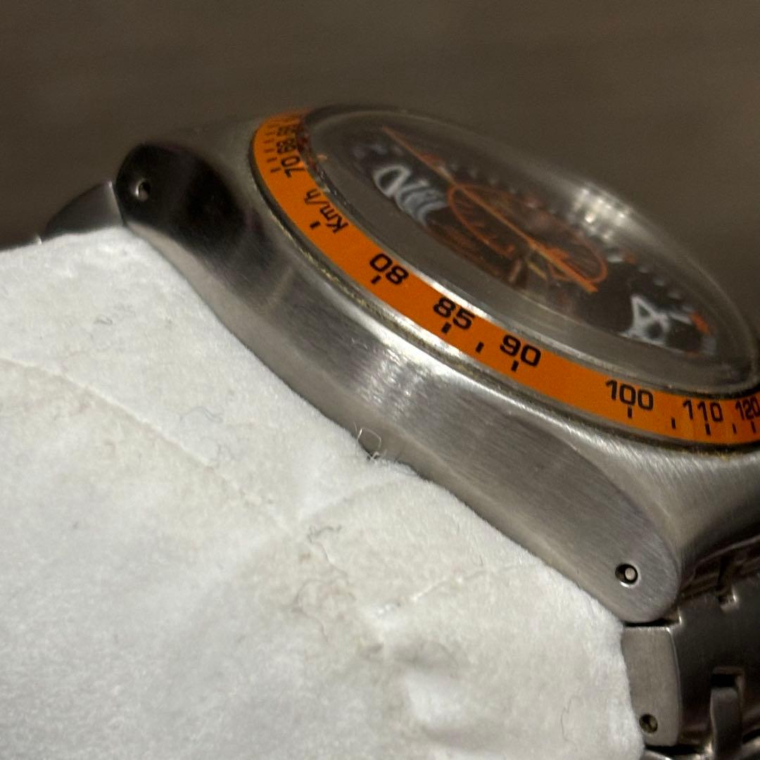 SWATCH IRONY スウォッチ 腕時計 クロノグラフ シルバー メンズ