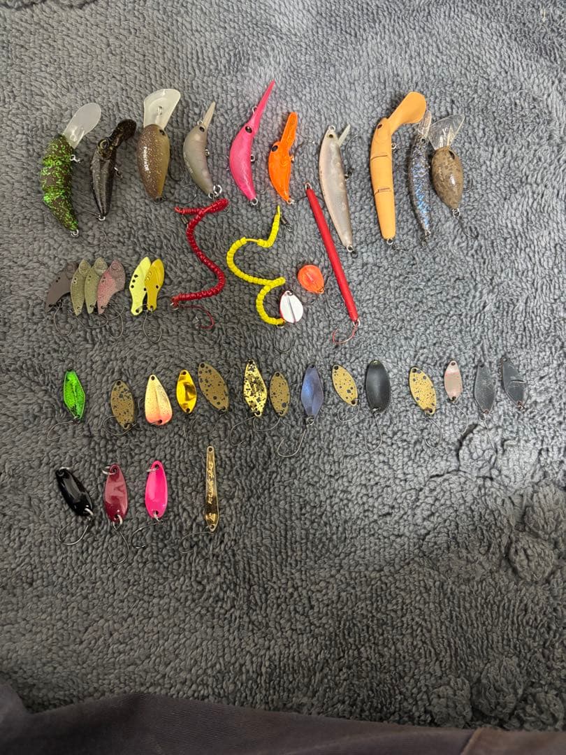 トラウトルアー引退品