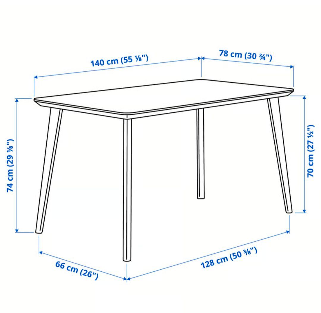 【直接取引優先】IKEAダイニングテーブル