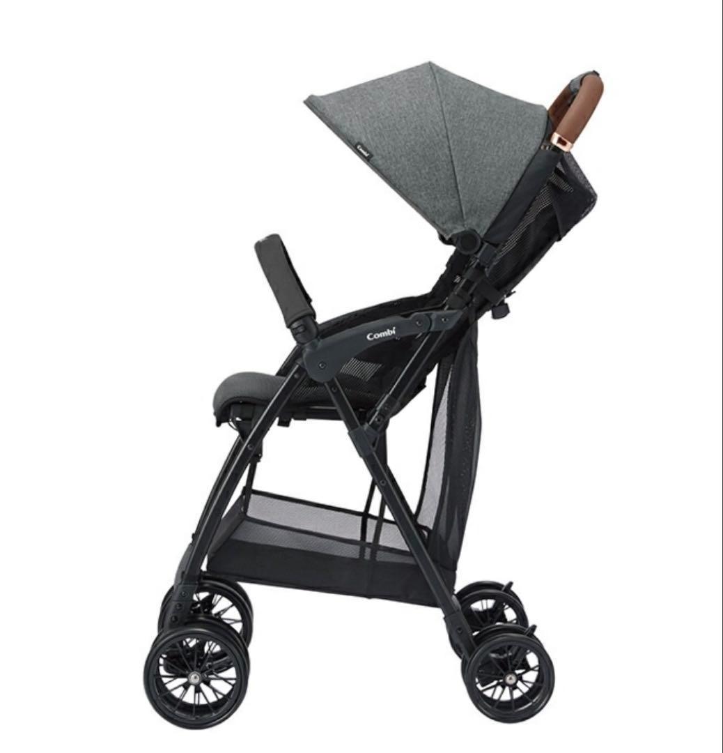 【超人気】Combi コンビ アクビィプラス 黒 B型ベビーカー 新品
