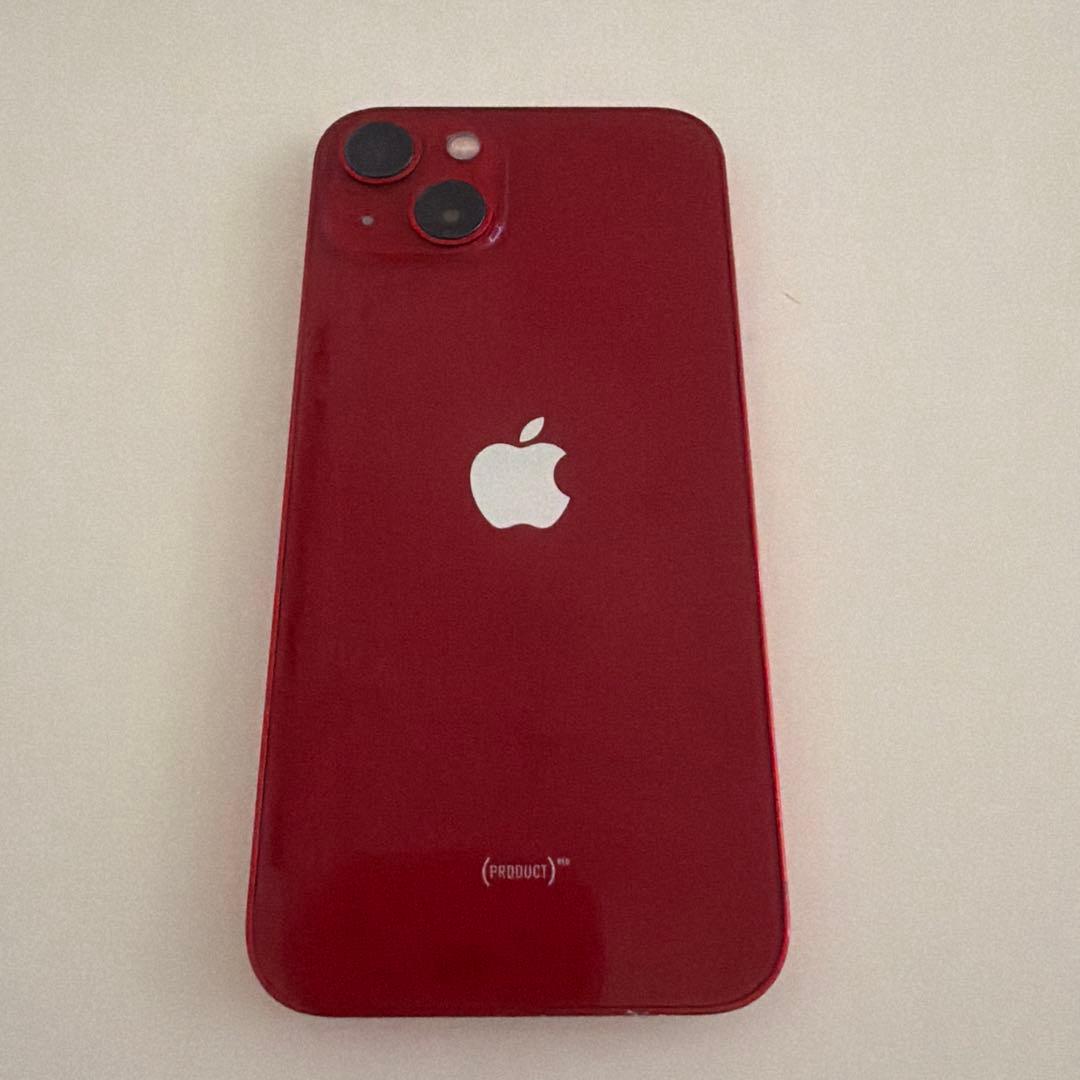 Apple iPhone 13 本体RED/128GB/初期化済み/SIMフリー