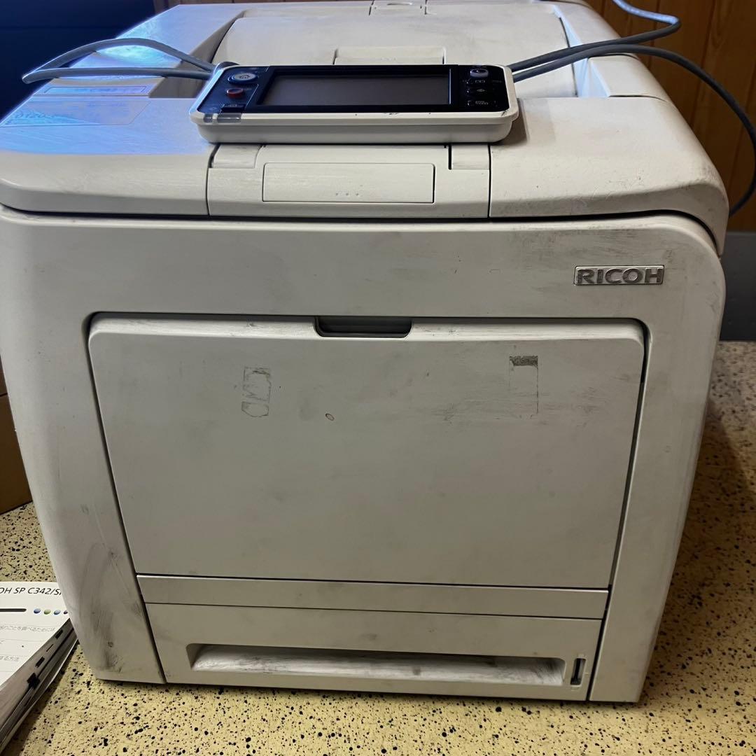 美品　RICOH　SP　C342　カラーレーザープリンター　トナー付き　業務用