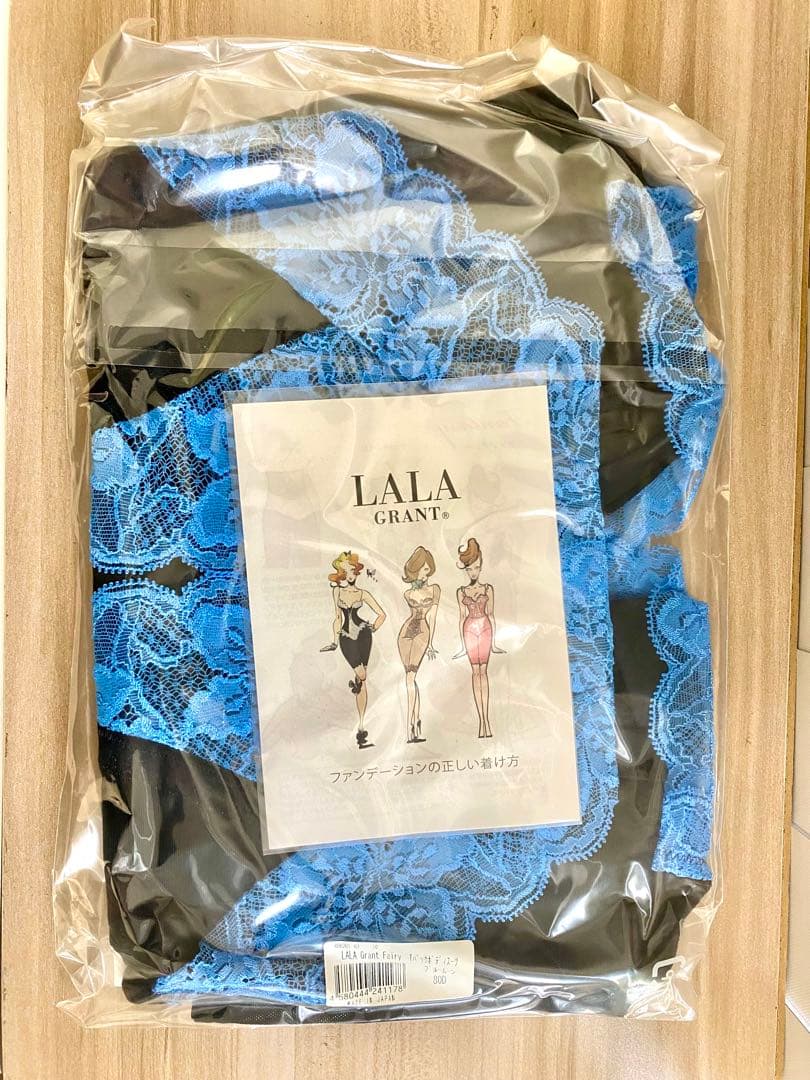 【新品未開封】LALA Grant Fairy Tバックボディスーツ80D