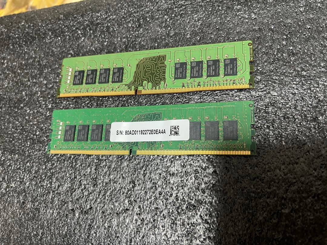 中古SK hynix DDR4メモリ16GB×2（32GB）