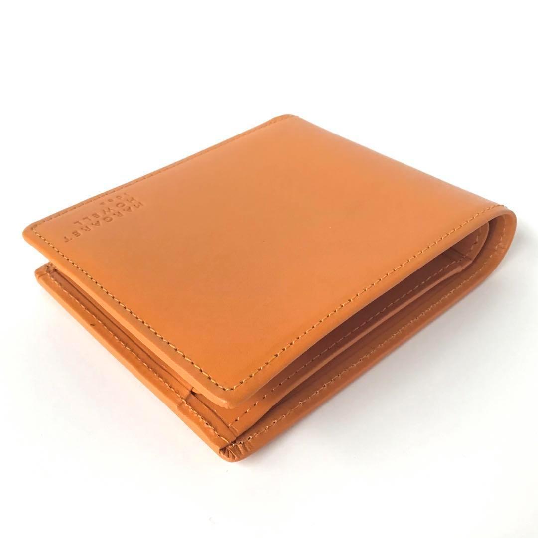 【新品】マーガレットハウエル✨ナチュラルタンニング 2つ折り財布 マスタード
