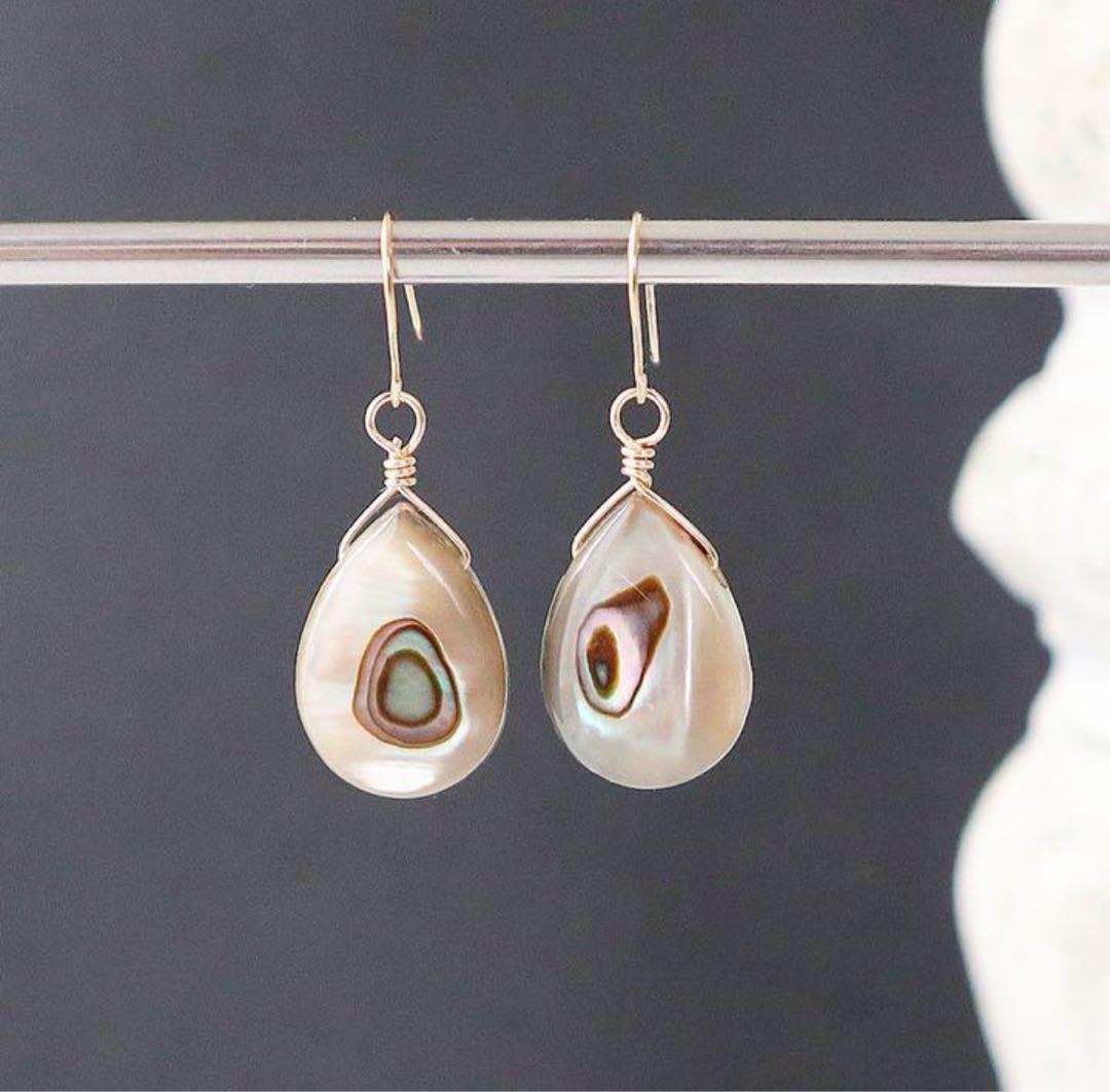 ニコニコページk18金フック3点ピアス