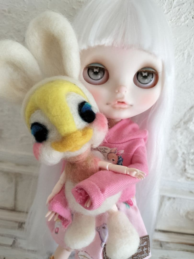 専用★ドールのお友達★アヒルちゃん★アイシードール★オビツ★羊毛フェルト