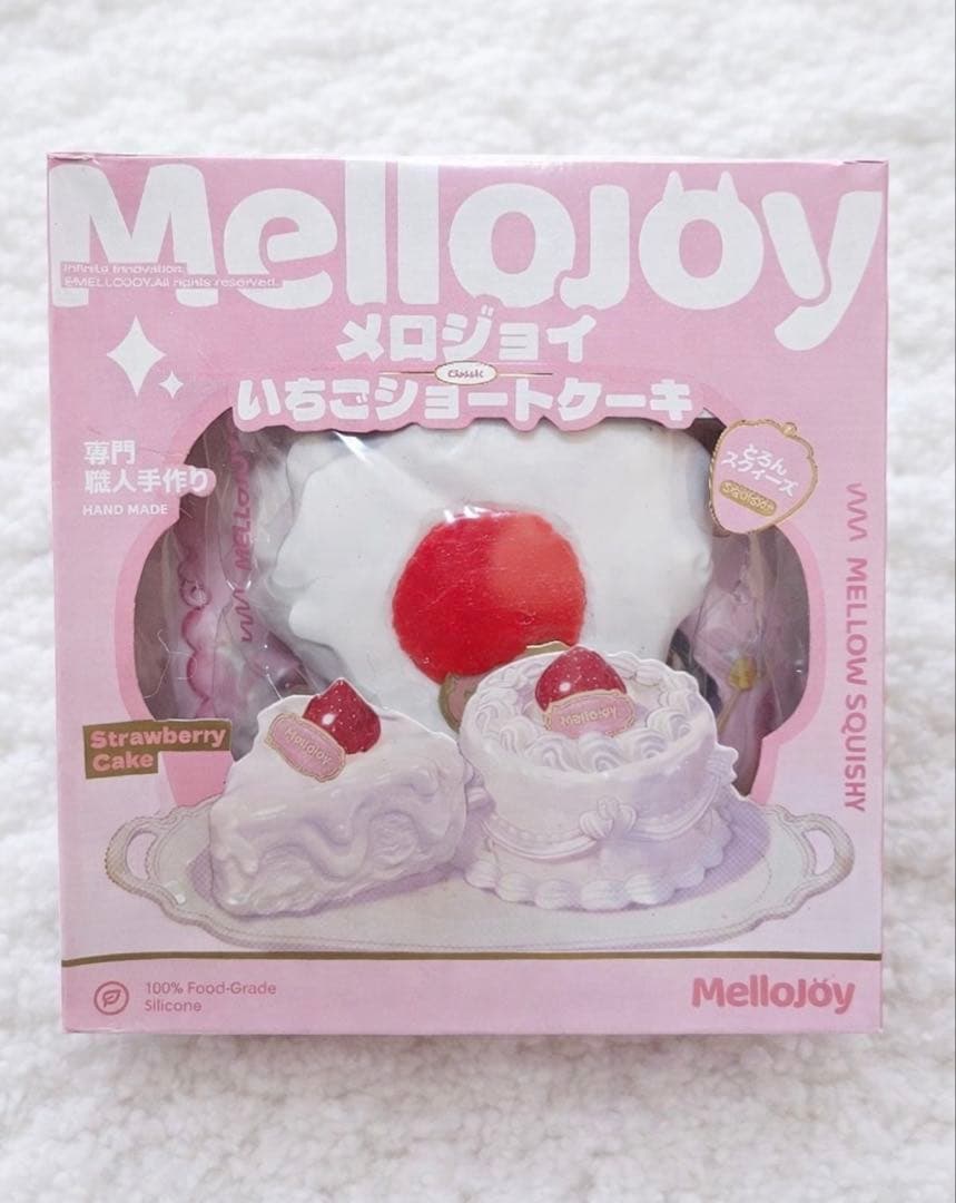 メロジョイ　mellojoy いちごショートケーキ　スライス　クリーミークリーム