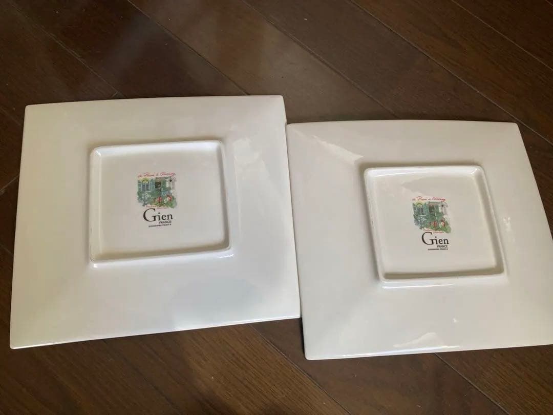 花と風景の食器セット