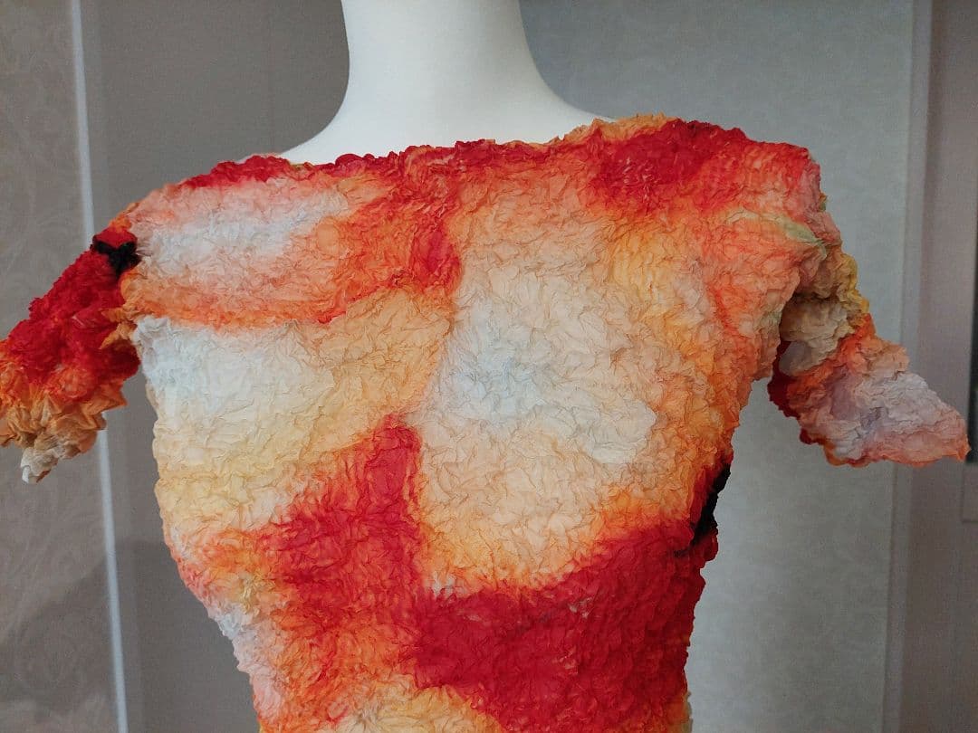 難あり▪︎ISSEY MIYAKE ▪︎イッセイミヤケ▪︎ランダムプリーツ値下げ