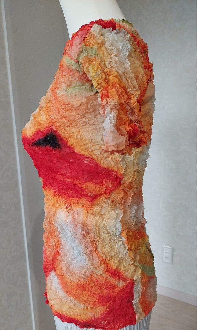 難あり▪︎ISSEY MIYAKE ▪︎イッセイミヤケ▪︎ランダムプリーツ値下げ