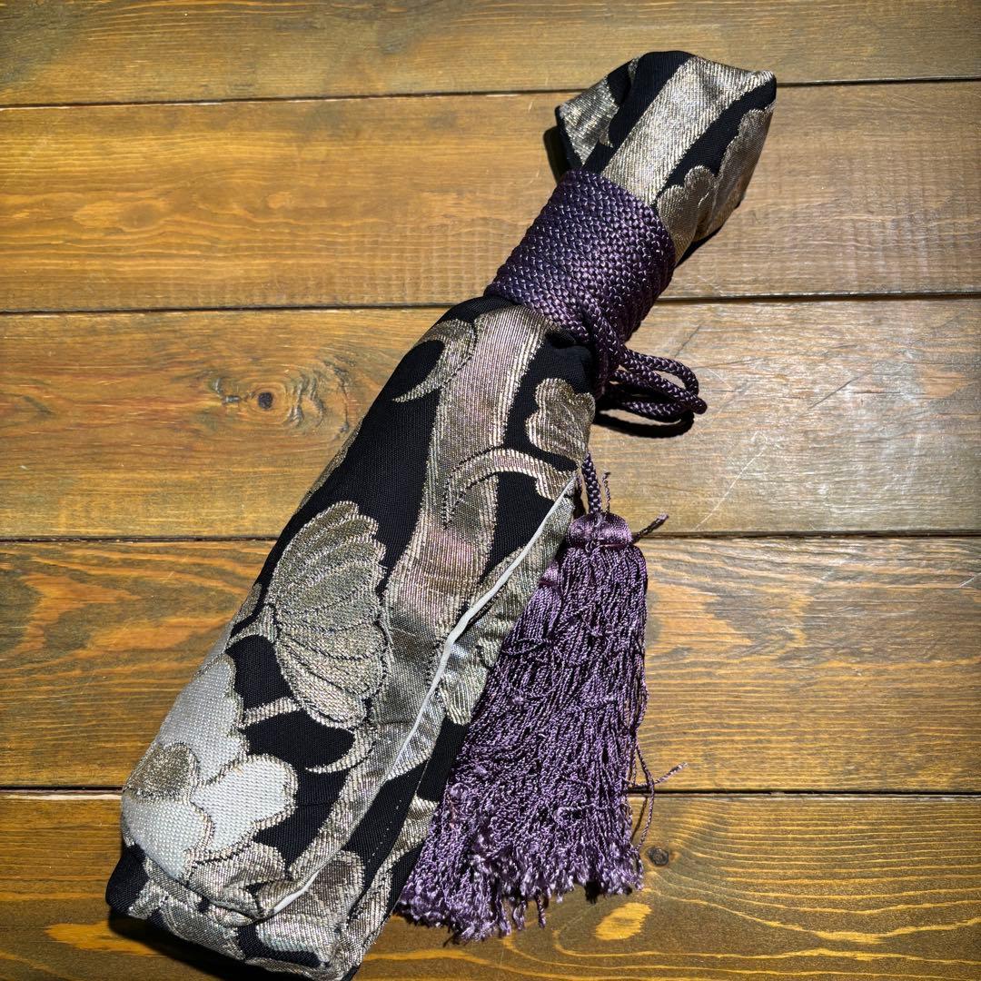 日本刀残欠クラフトナイフNo.64 最上大業物 長曽祢虎徹興里 茶黒拵