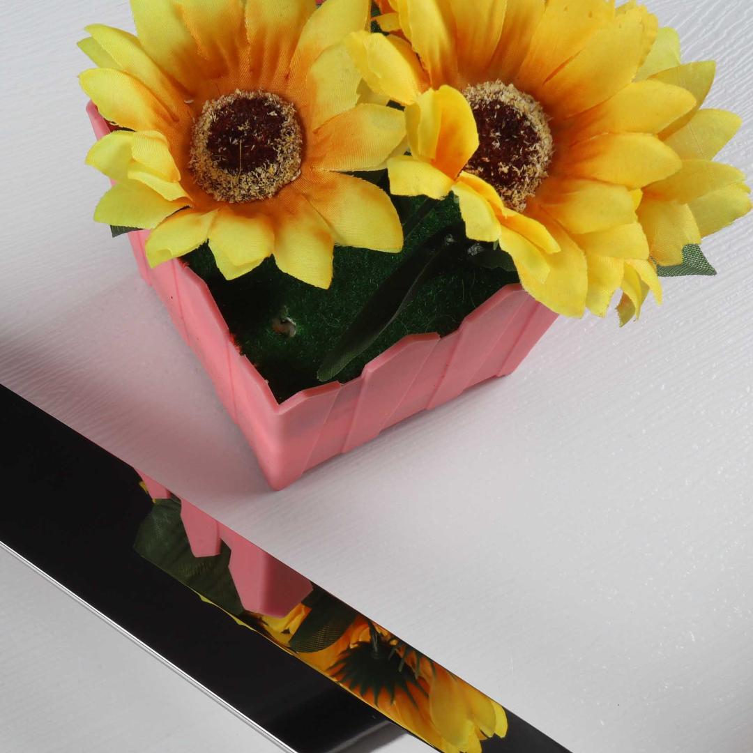 7314 切付包丁 尺一 ウルトラ鏡面仕上げ 刺身包丁 黒檀五本銀巻八角柄