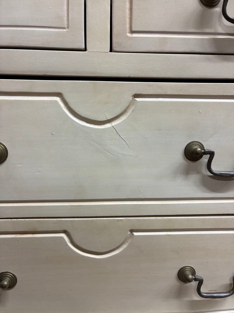 管439☆フレンチスタイル☆アンティーク調☆姫系☆3段チェスト