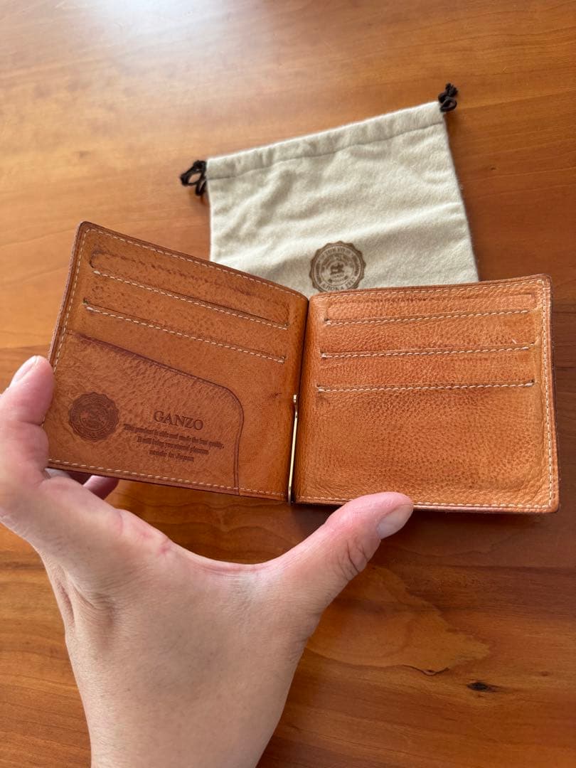 GANZO マネークリップ　ジンブライドル