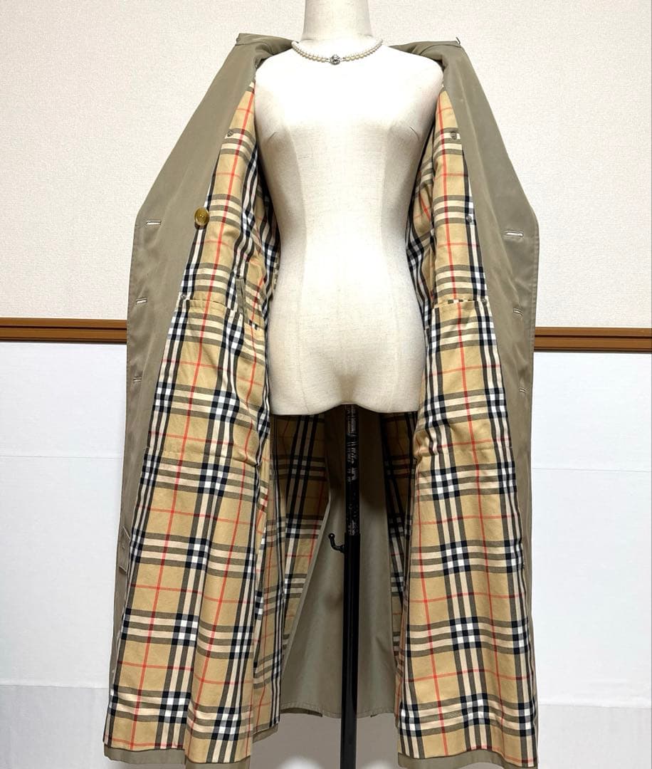 希少 Burberrysトレンチコート S〜M カーキ ベージュ
