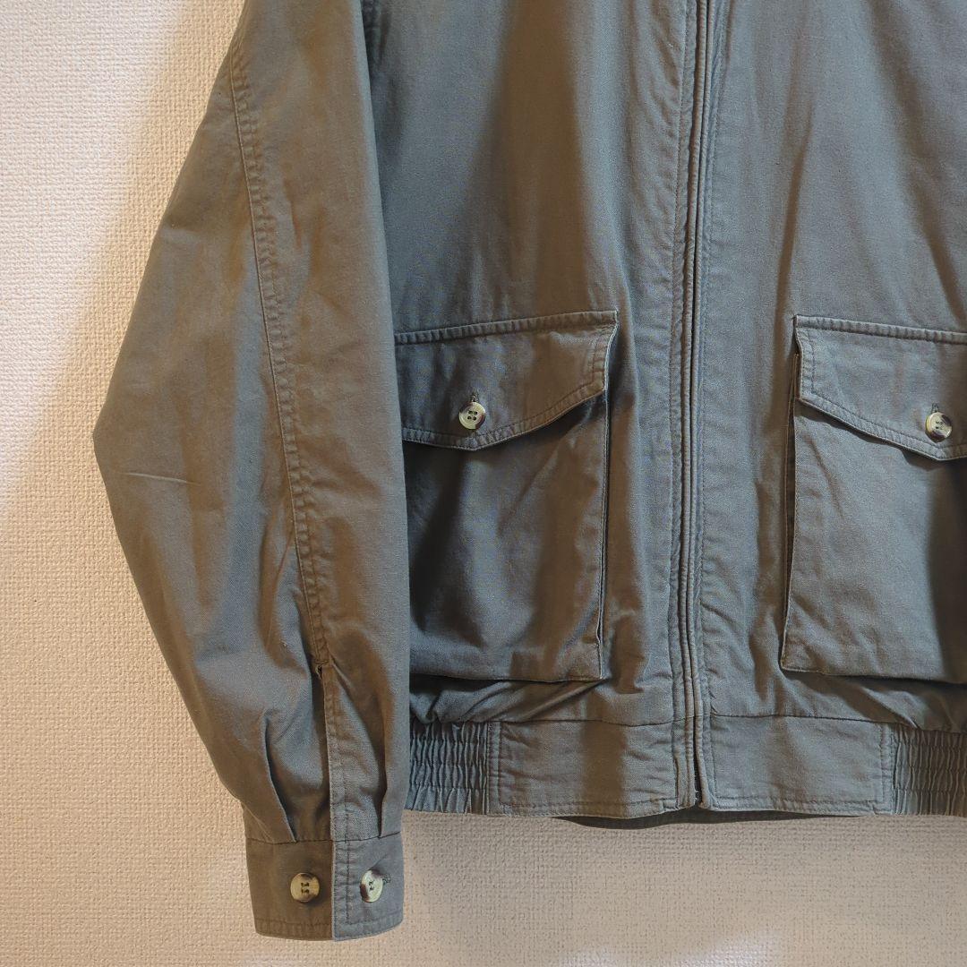 L.L.BEAN A-2 type ジャケット 襟レザー 80's
