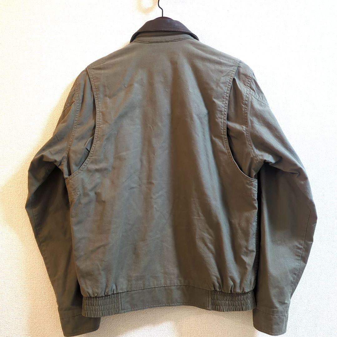 L.L.BEAN A-2 type ジャケット 襟レザー 80's