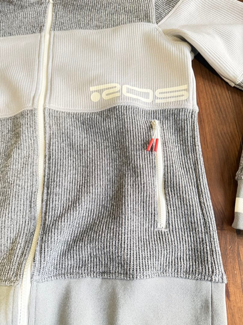 【美品】Rosasen（ロサーセン）切替ニットジャケット　メンズ Lサイズ