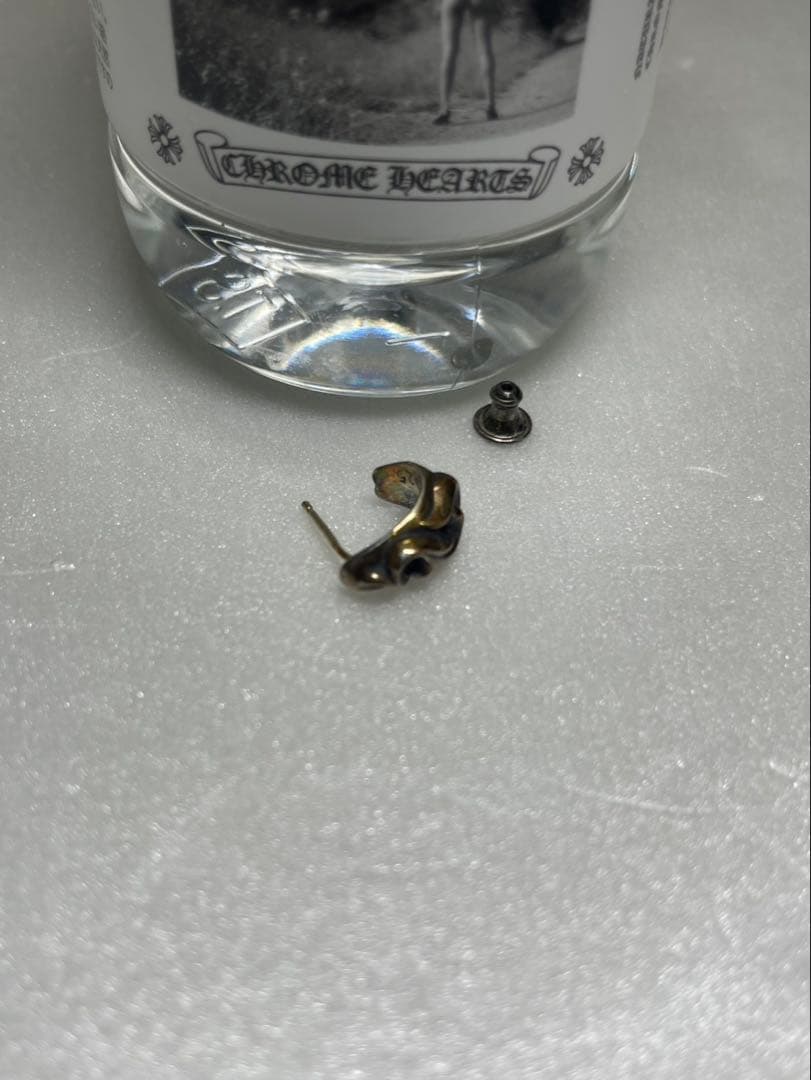 ア*シ様 クロムハーツ　ピアス　カーブドティアドロップピアス　イヤリング　水