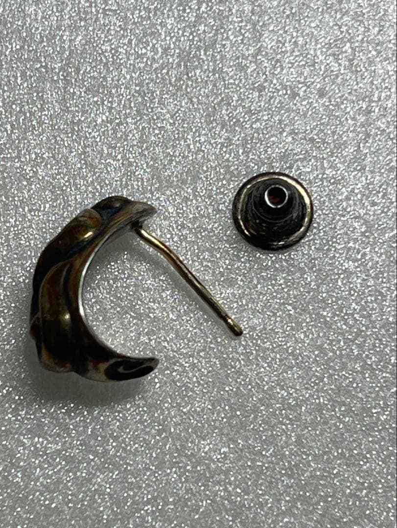 ア*シ様 クロムハーツ　ピアス　カーブドティアドロップピアス　イヤリング　水