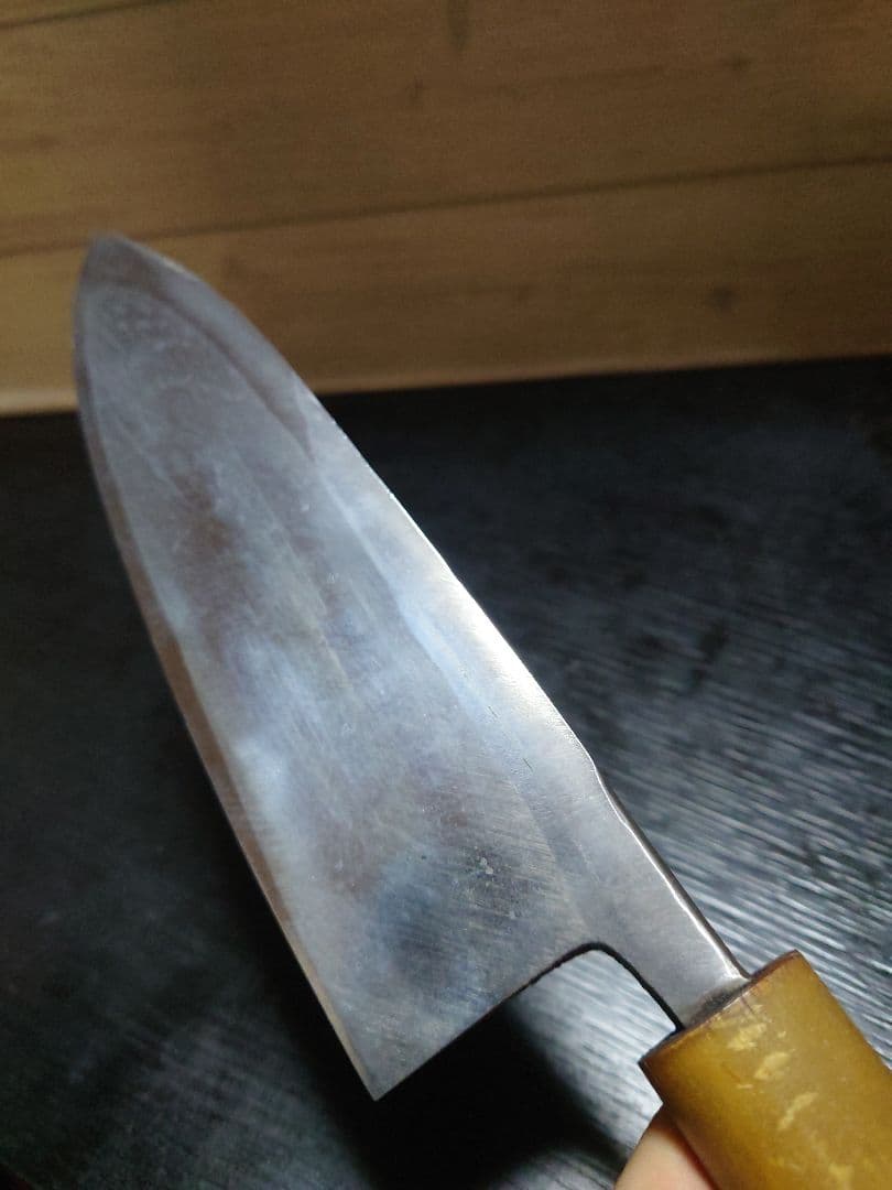 関孫六 紫鳳 出刃包丁 18cm 再生品 希少品 打刃物