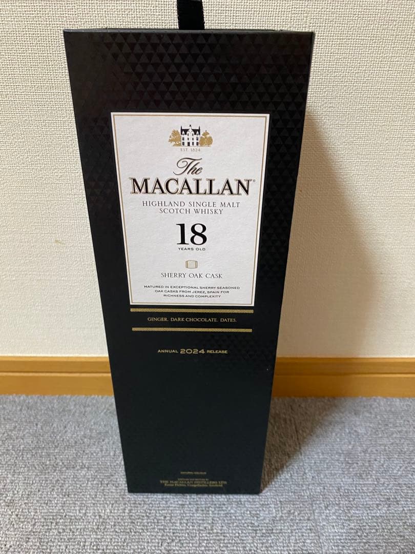 未開封The Macallan18YearsOld Sherry Oak2024