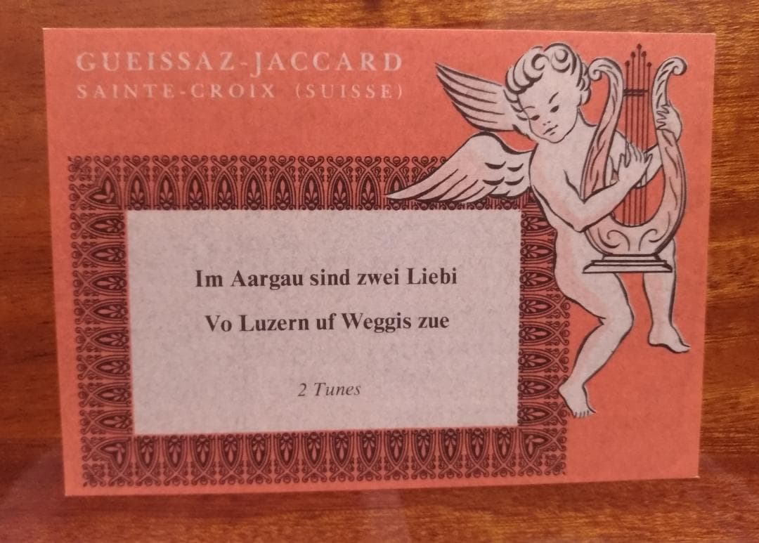 ★オルゴール　GUEISSAZーJACCARD　スイス製★