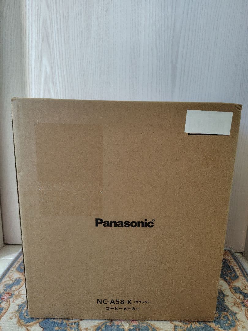 【新品】Panasonic 全自動コーヒーメーカー NC-A58-k ブラック