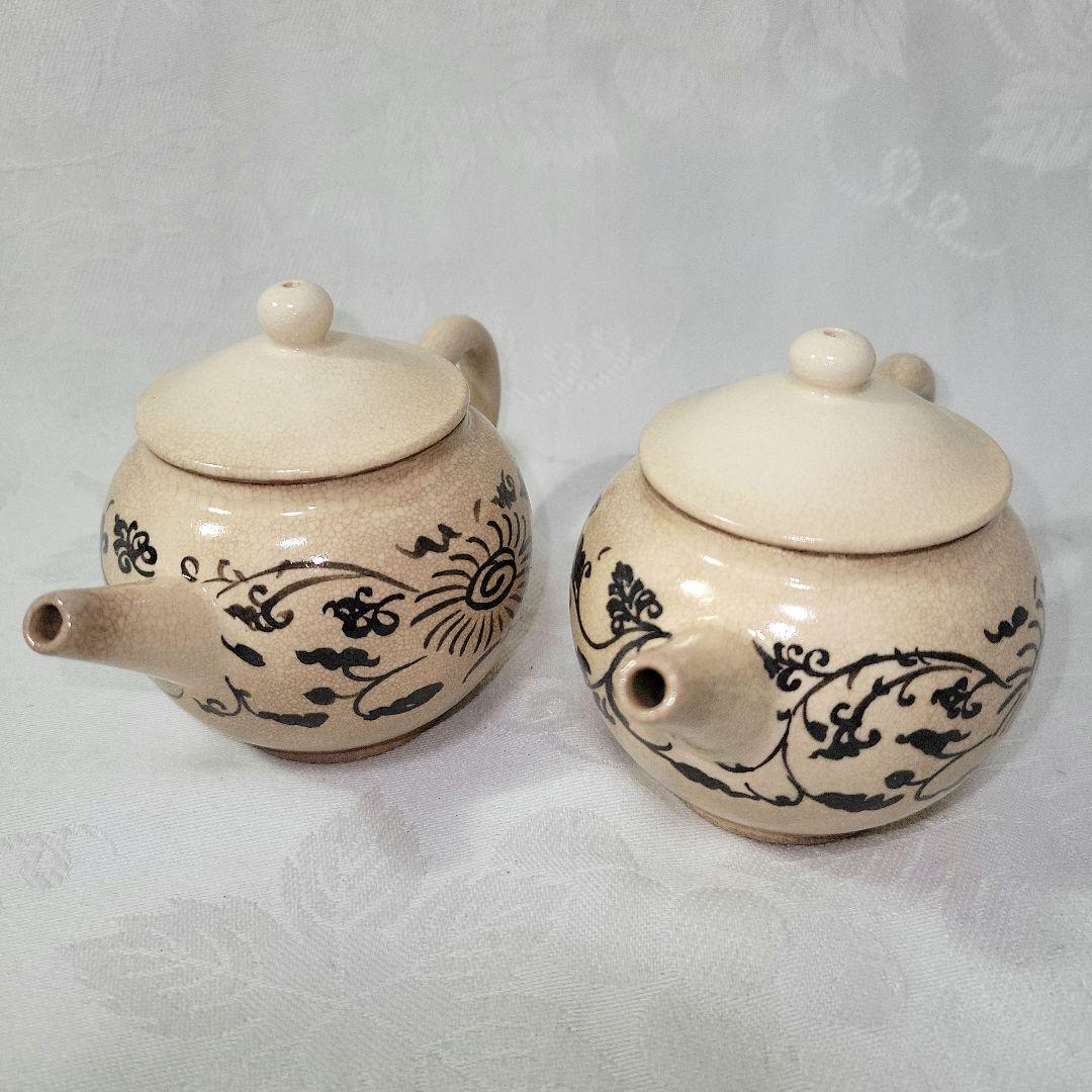 三浦　竹軒　造　急須2個セット