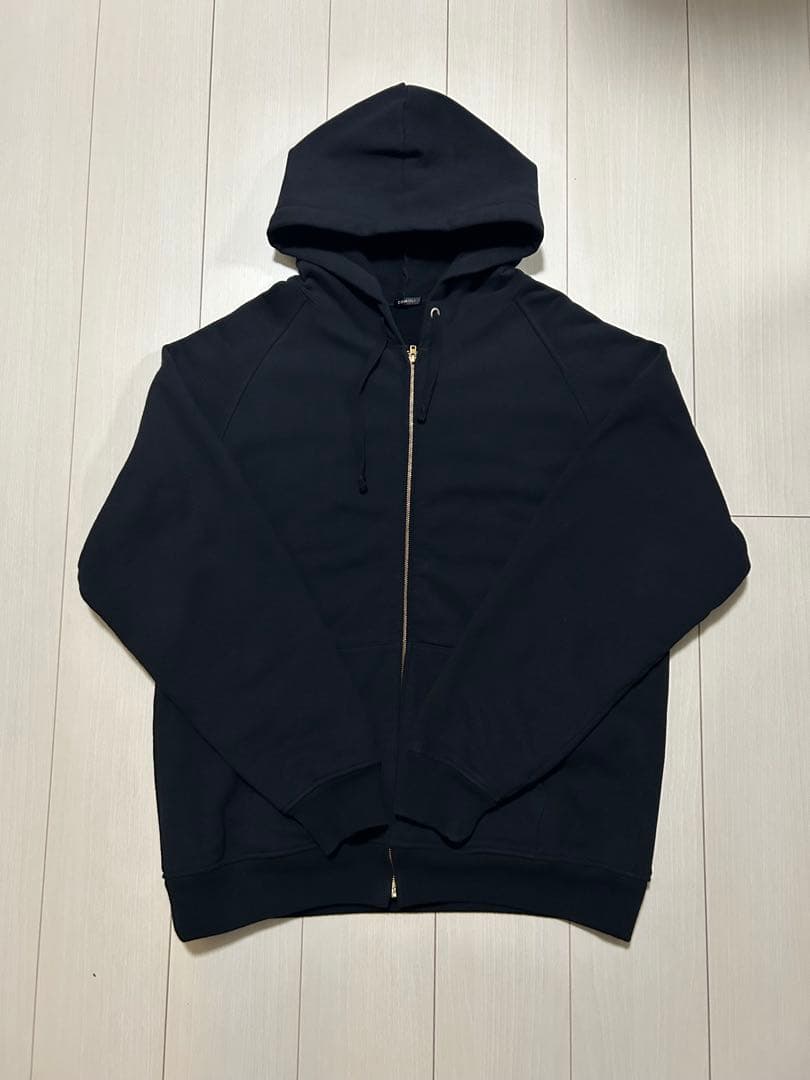 カ*サ様 COMOLI コモリ コットン裏毛 ジップパーカ 25AW
