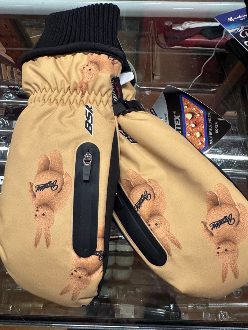 ビスラビット　bsrabbit スノーボード　ミトングローブ