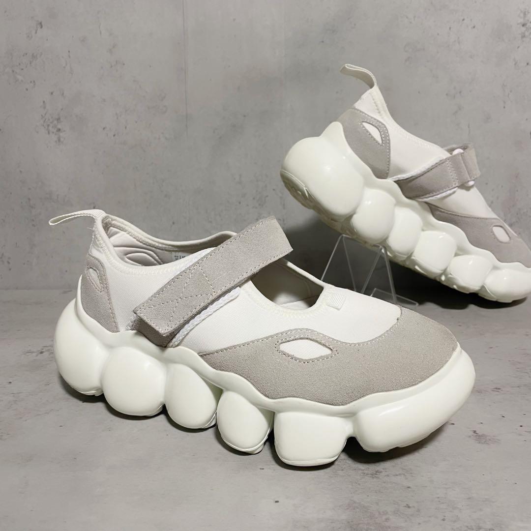 grounds グラウンズ ジュエリーメリージェーン　スニーカー　厚底