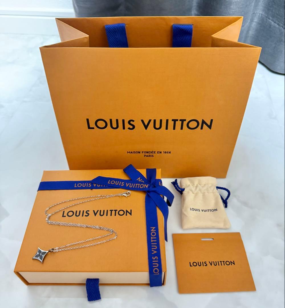 極美品✨ louis vuitton ネックレス モノグラム柄 ♦︎【正規品】